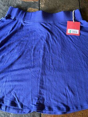 NWT Mossimo Supply Co Y2K deadstock cobalt blue skater skirt, mini, size M